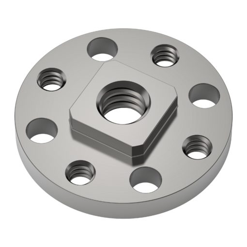 1/4"-20 Round Screw Plate