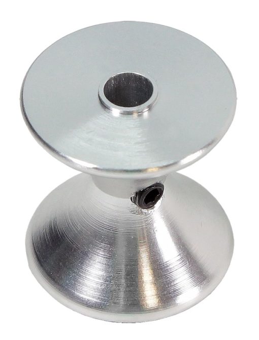 1/4" Bore Set-Screw Tube Roller, Aluminum (615450)