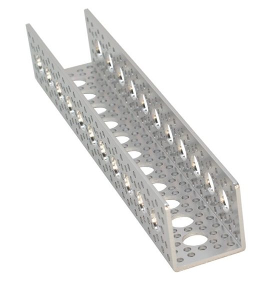 9" Aluminum channel (28.86cm)