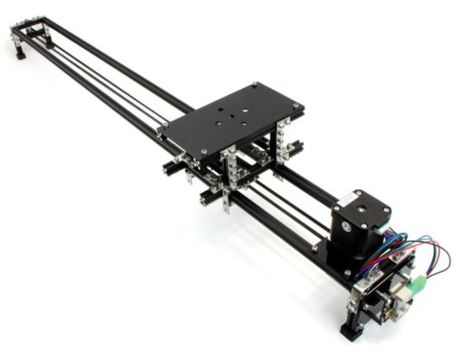 Motorized camera slider kit