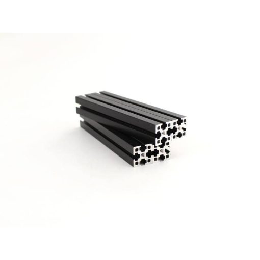 Black profile 15mm x15mm length 100mm