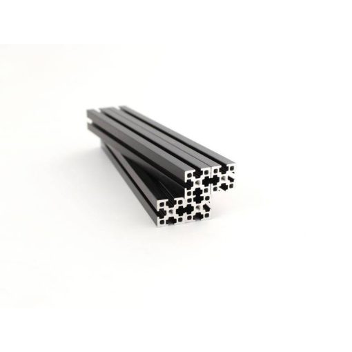 Black profile 15mm x15mm length 150mm
