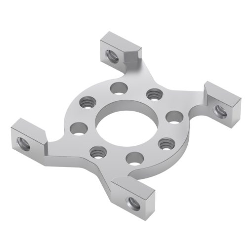 90° quad hub mount B