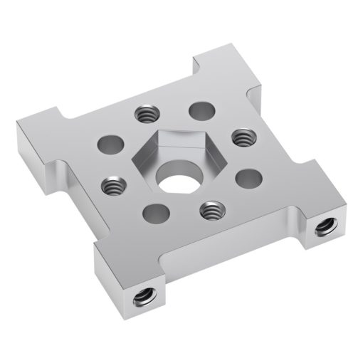 90° quad hub mount E