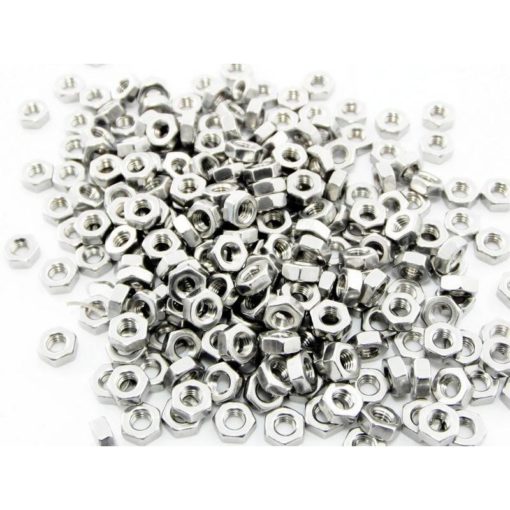 250 pieces, M3 regular nuts compatible with both MakerBeam and OpenBeam bolts  (100416)