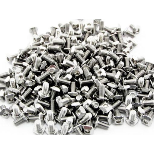 M3, 6mm, MakerBeam square headed bolts with hex hole