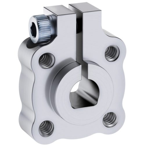 Clamping D-Hubs (Tapped), 0.770" Pattern