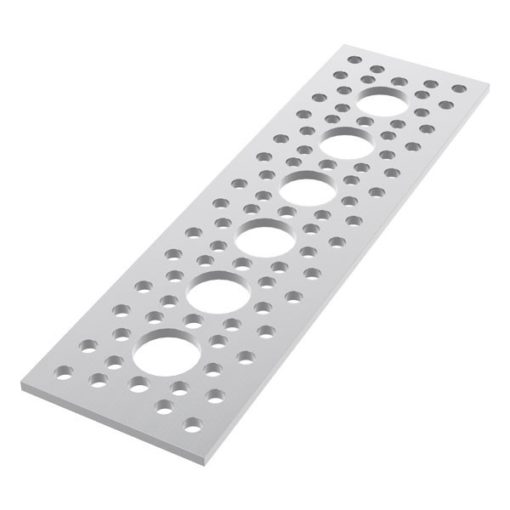 585723 5.25" x 1.5" Pattern Plate (6 hole)