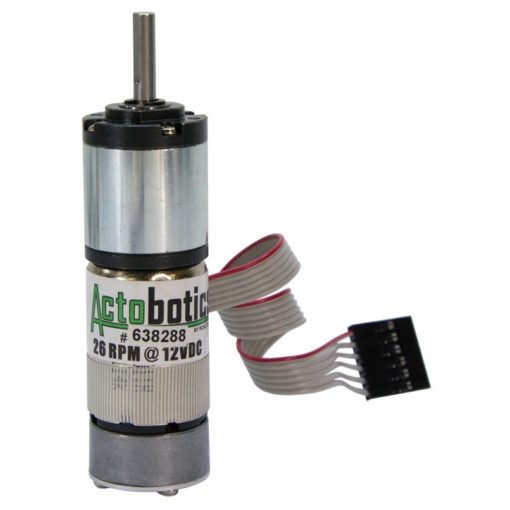 624 RPM Premium Planetary Gear Motor w/Encoder (638304)