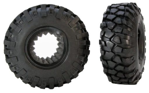 4.3" Off-Road Robot Tires (2 pack)  (595650)