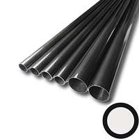 Tubi in fibra di carbonio