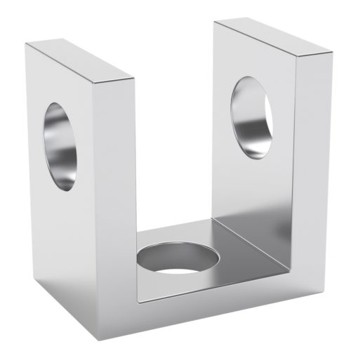 1101 Series U-Beam (1 Hole  8mm Length)