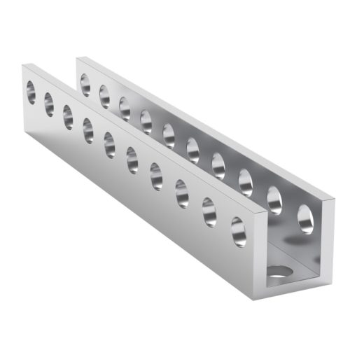 1101 Series U-Beam (10 Hole  80mm Length)
