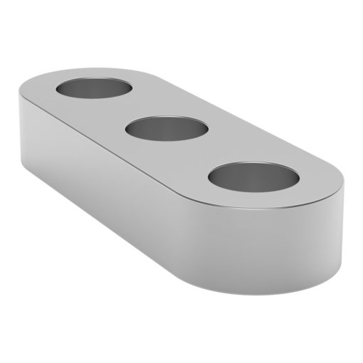 1102 Series Flat Beam (3 Hole  24mm Length) - 2 Pack