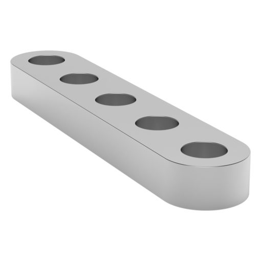 1102 Series Flat Beam (5 Hole  40mm Length) - 2 Pack