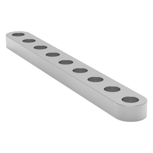 1102 Series Flat Beam (9 Hole  72mm Length) - 2 Pack