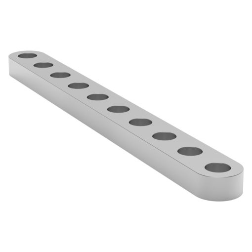 1102 Series Flat Beam (10 Hole  80mm Length) - 2 Pack
