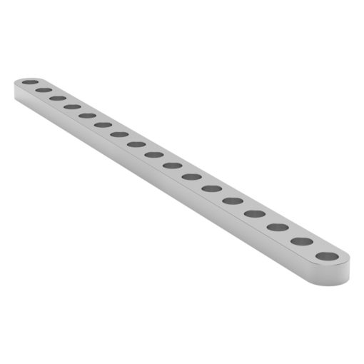 1102 Series Flat Beam (17 Hole  136mm Length) - 2 Pack