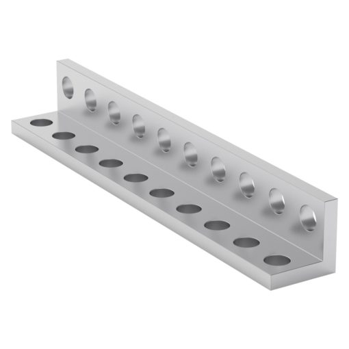 1103 Series L-Beam (10 Hole  80mm Length) - 2 Pack