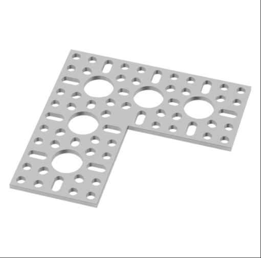 1108 Series Flat Pattern Bracket (4-1)