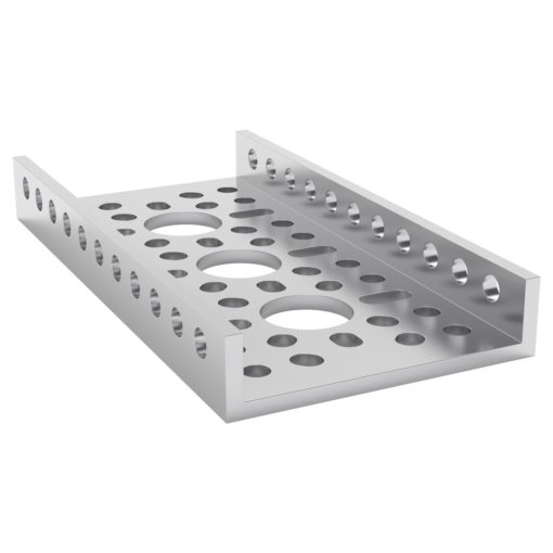 1121 Series Low-Side U-Channel (3 Hole  96mm Length)