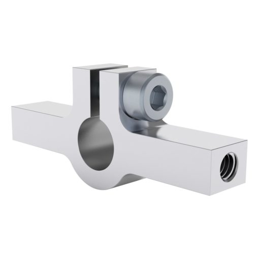 1402 Series 2-Side  1-Post Clamping Mount (43mm Width  8mm Bore)