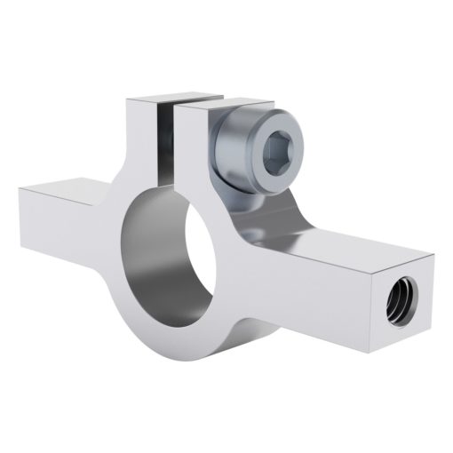 1402 Series 2-Side  1-Post Clamping Mount (43mm Width  12mm Bore)