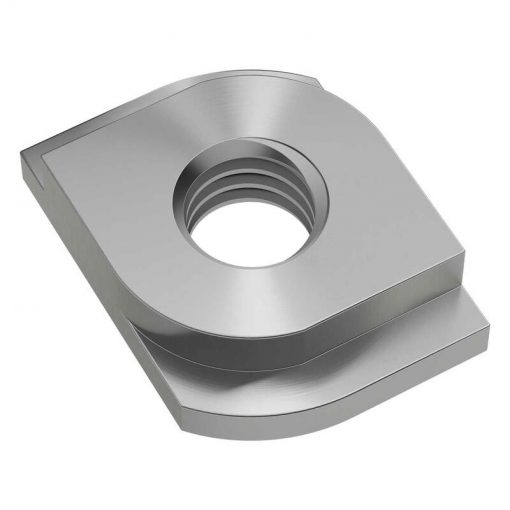 2805 Series Zinc-Plated Steel goRAIL Nut (4-8) - 25 Pack