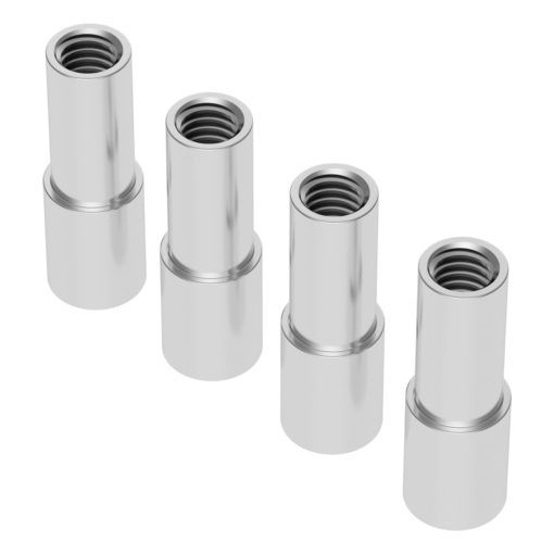 1503 Series M4 x 0.7mm Shoulder Standoff (5-6mm OD  10-8mm Length) - 4 Pack
