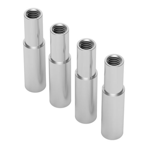 1503 Series M4 x 0.7mm Shoulder Standoff (5-6mm OD  10-16.5mm Length) - 4 Pack