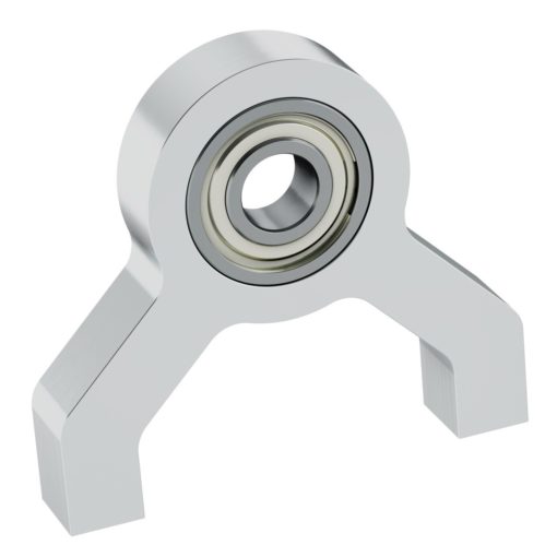 1602 Series 1-Side  2-Post Pillow Block (6mm Bore)