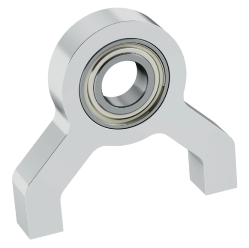 1602 Series 1-Side  2-Post Pillow Block (8mm Bore)