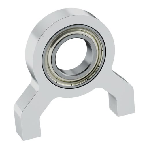 1602 Series 1-Side  2-Post Pillow Block (12mm Bore)