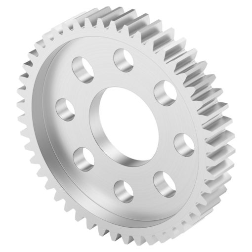 2302 Series Aluminum  MOD 0.8  Hub Mount Gear (14mm Bore  48 Tooth)