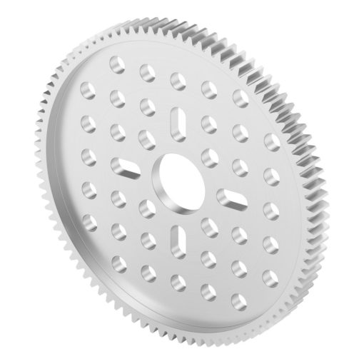 2302 Series Aluminum  MOD 0.8  Hub Mount Gear (14mm Bore  90 Tooth)