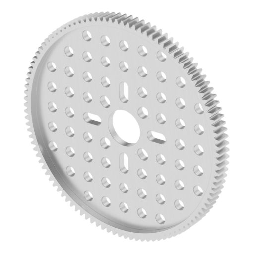 2302 Series Aluminum  MOD 0.8  Hub Mount Gear (14mm Bore  105 Tooth)