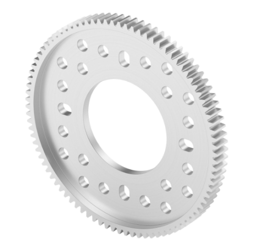 2302 Series Aluminum  MOD 0.8  Hub Mount Gear (32mm Bore  90 Tooth)