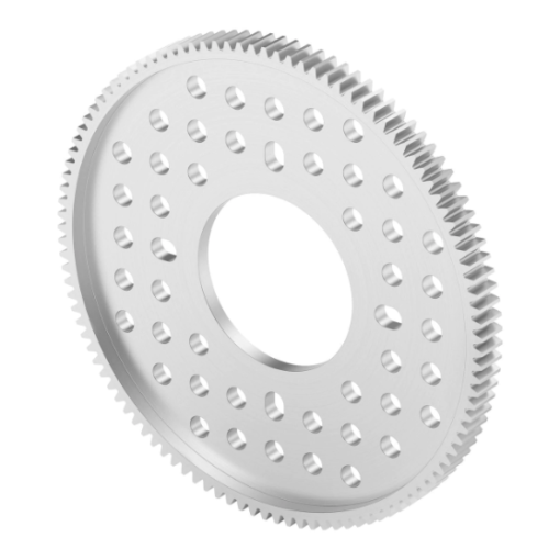 2302 Series Aluminum  MOD 0.8  Hub Mount Gear (32mm Bore  108 Tooth)