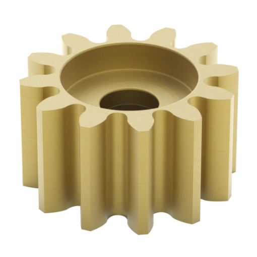 2305 Series Brass  MOD 0.8  Servo Gear (24 Tooth Spline  12 Tooth)
