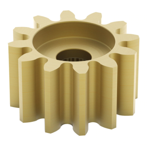 2305  Series Brass  MOD 0.8  Servo Gear (25 Tooth Spline  12 Tooth)