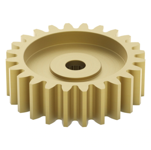 2305  Series Brass  MOD 0.8  Servo Gear (25 Tooth Spline  24 Tooth)