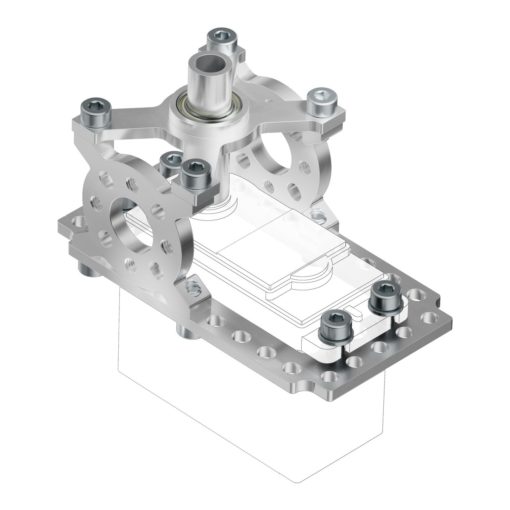 ServoBlock (Standard Size  25 Tooth Spline  10mm OD Shaft)