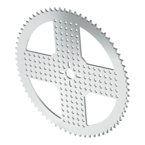 3310 Series 8mm Pitch Aluminum Hub Mount Sprocket (14mm Bore  70 Tooth)