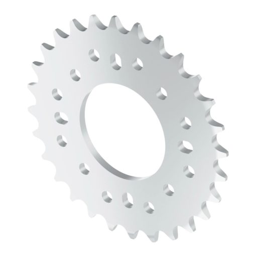3310 Serie 8 mm Pignone passo mozzo in alluminio (32 mm Foro- 28 Denti)