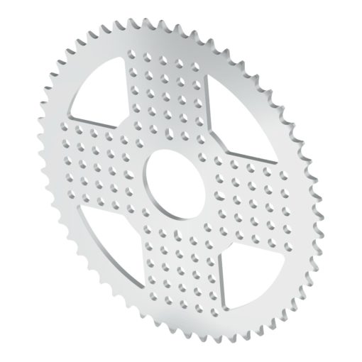 3310 Series 8mm Pitch Aluminum Hub Mount Sprocket (32mm Bore  56 Tooth)