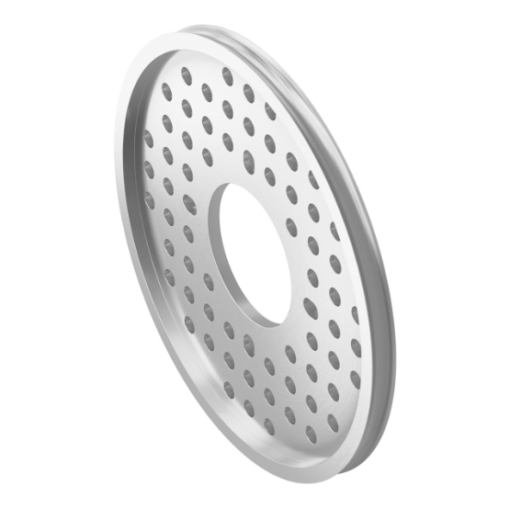 3400 Series Hub Mount Round Belt Pulley (32mm Bore  96mm PD)