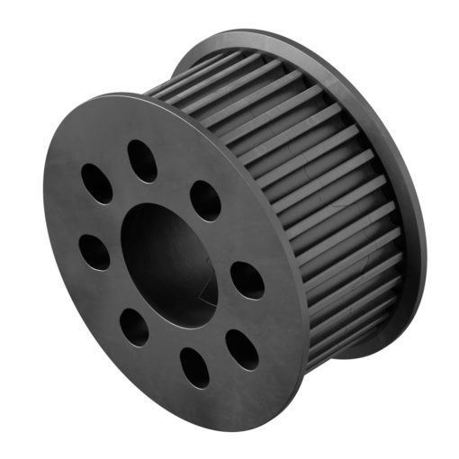 3402 Series 3mm HTD Pitch Plastic Hub Mount Timing Belt Pulley (14mm Bore  36 Tooth)