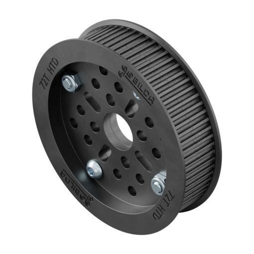 3402 Series 3mm HTD Pitch Plastic Hub Mount Timing Belt Pulley (14mm Bore  72 Tooth)