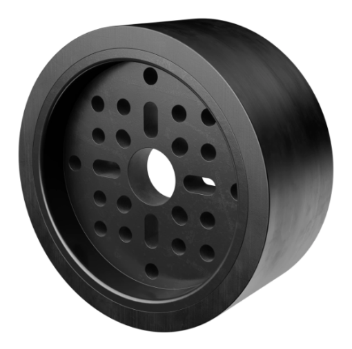 3601 Series Rhino Wheel (14mm Bore  72mm Diameter)