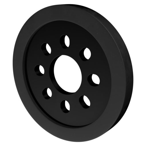 3607 Series Disc Wheel (14mm Bore  48mm Diameter  Black) - 2 Pack